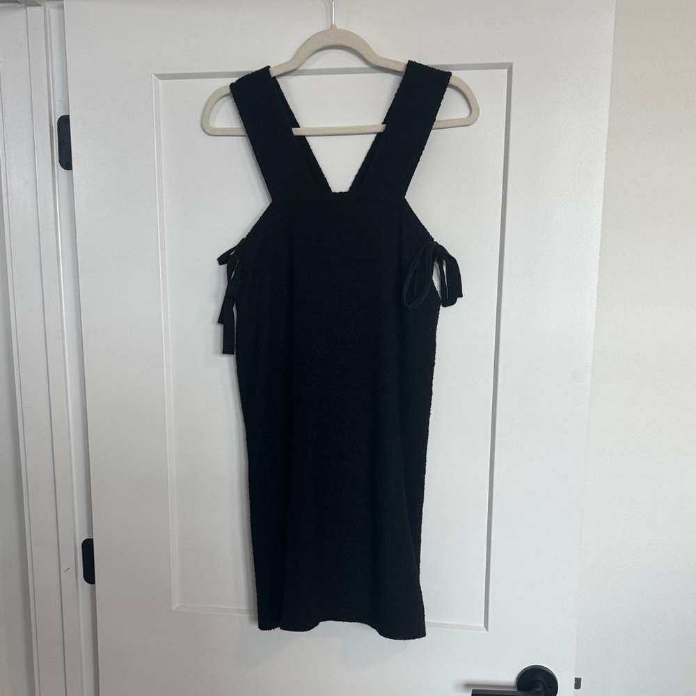 Madewell Black Backless Dress